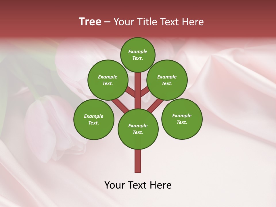 Pink Tulips PowerPoint Template