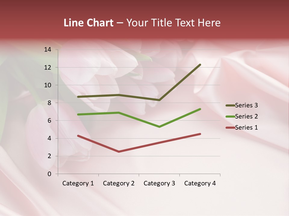 Pink Tulips PowerPoint Template