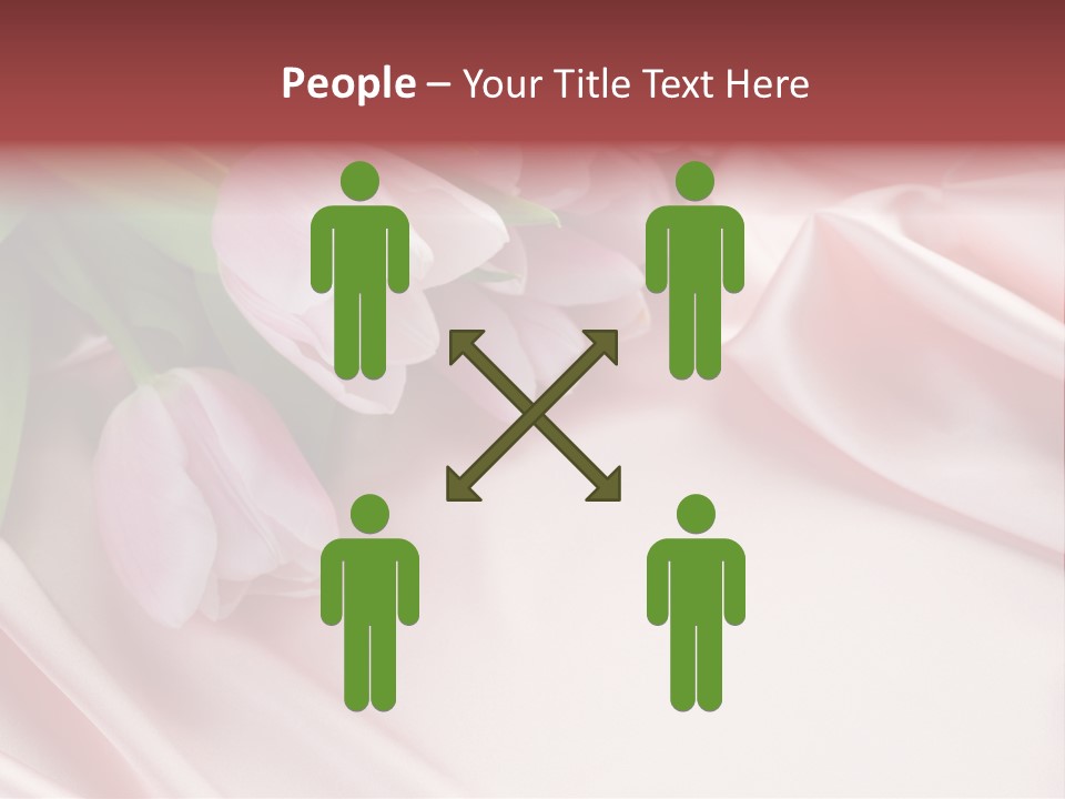 Pink Tulips PowerPoint Template