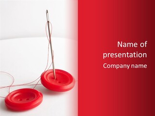 Prick Concepts Needle PowerPoint Template