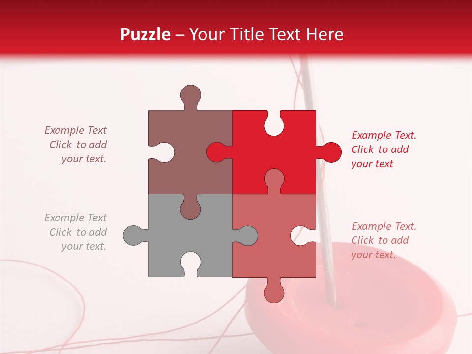 Prick Concepts Needle PowerPoint Template