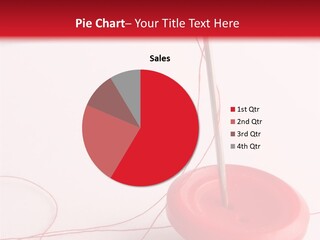 Prick Concepts Needle PowerPoint Template