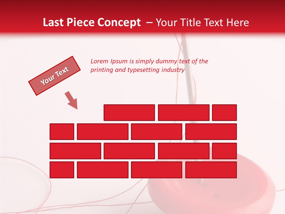 Prick Concepts Needle PowerPoint Template