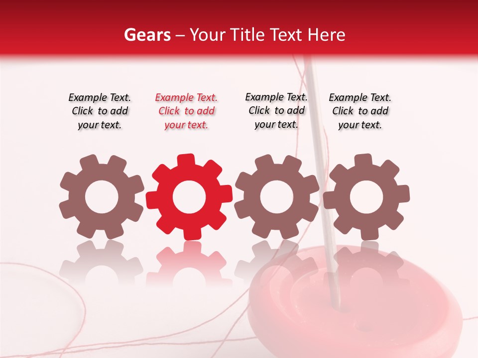 Prick Concepts Needle PowerPoint Template