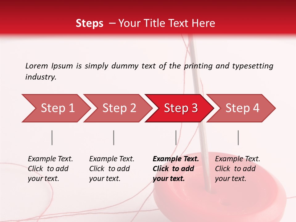 Prick Concepts Needle PowerPoint Template