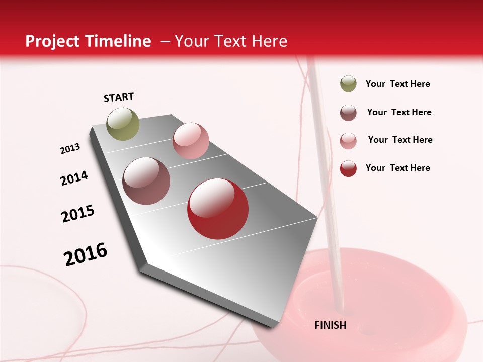 Prick Concepts Needle PowerPoint Template