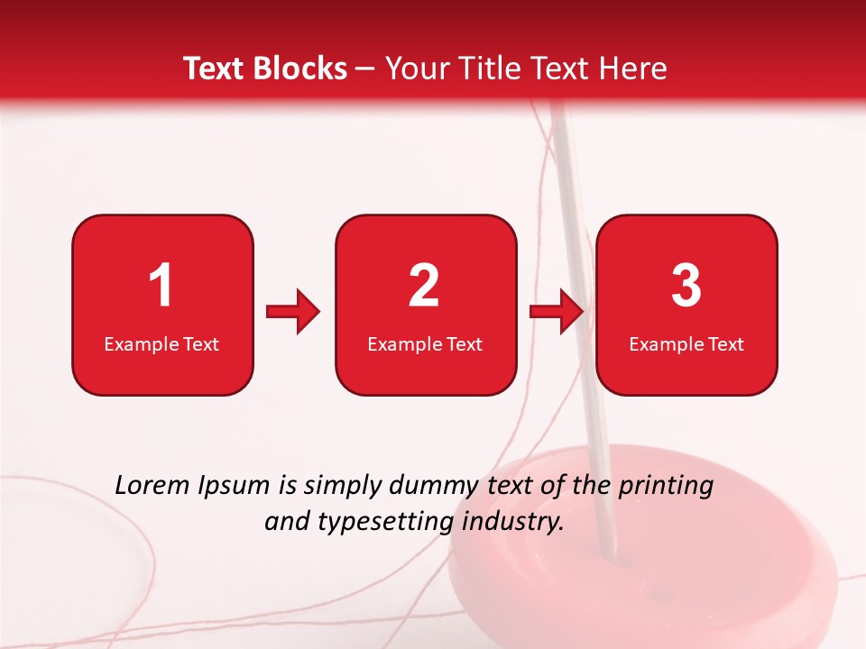 Prick Concepts Needle PowerPoint Template