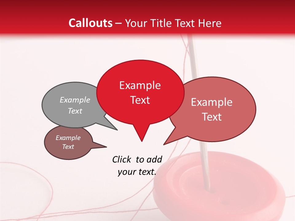 Prick Concepts Needle PowerPoint Template