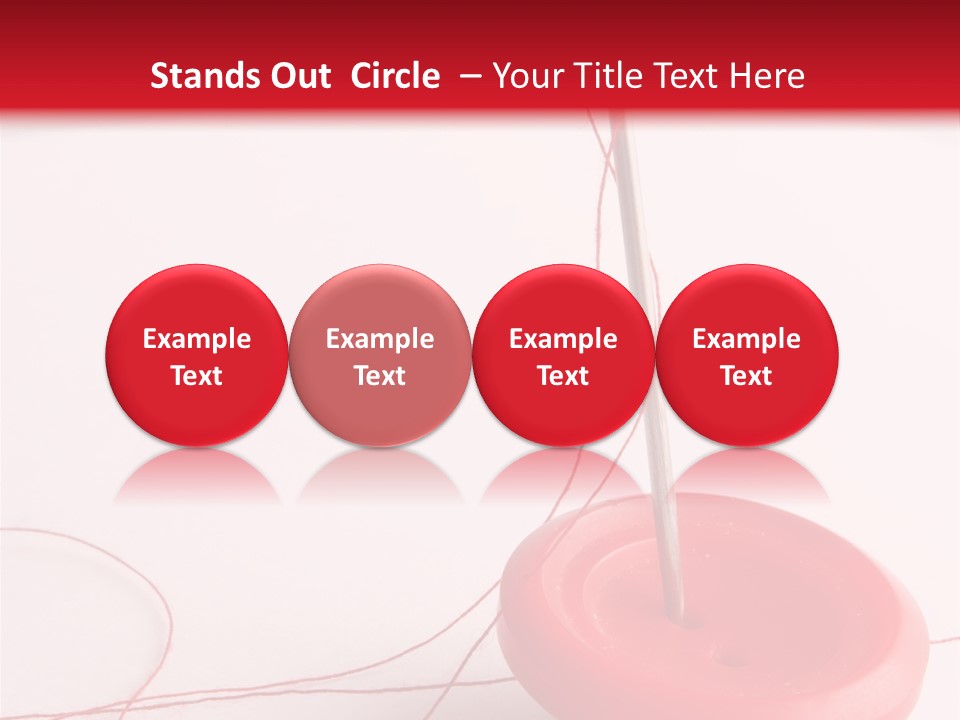 Prick Concepts Needle PowerPoint Template