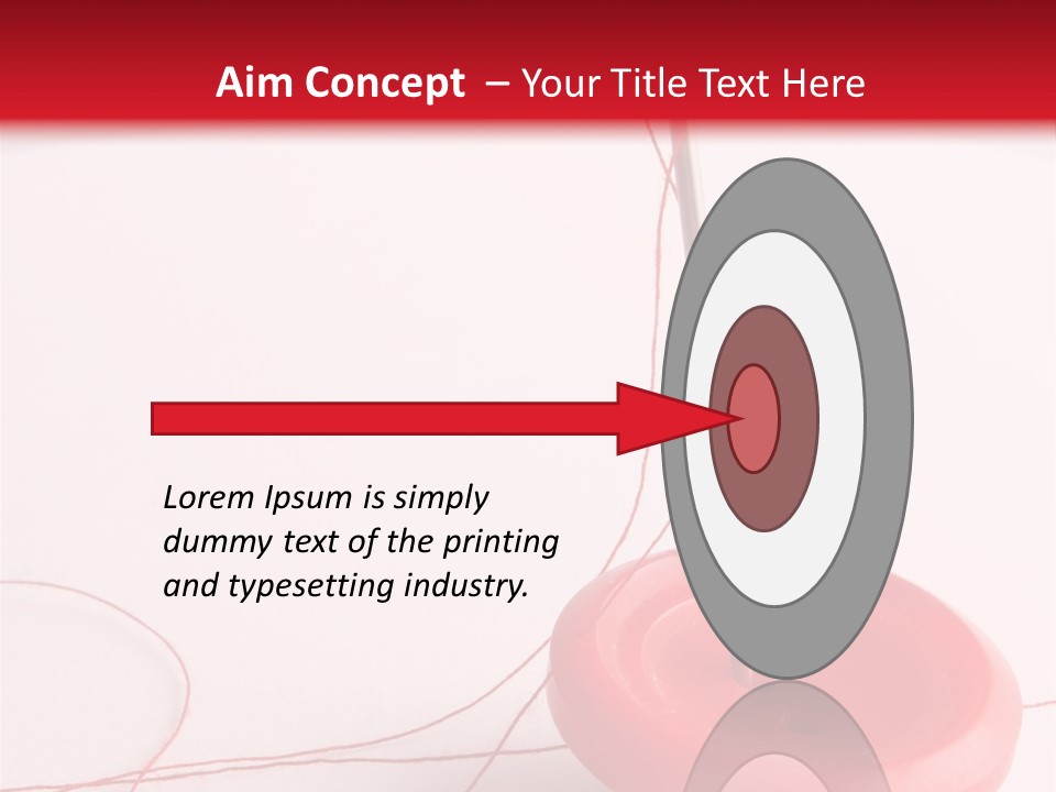 Prick Concepts Needle PowerPoint Template