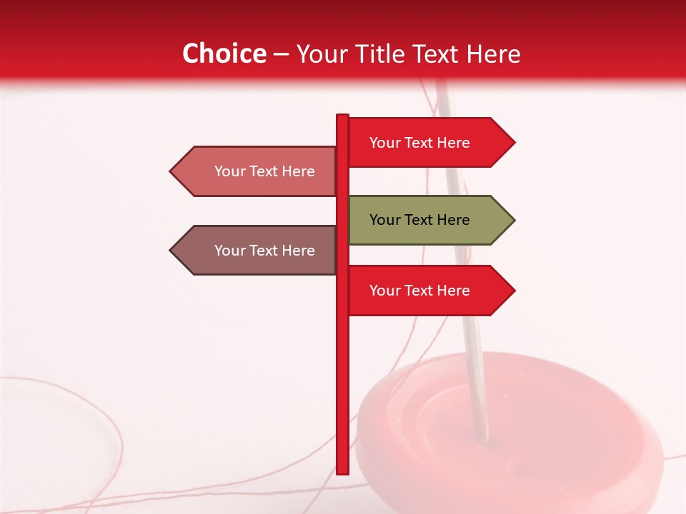 Prick Concepts Needle PowerPoint Template