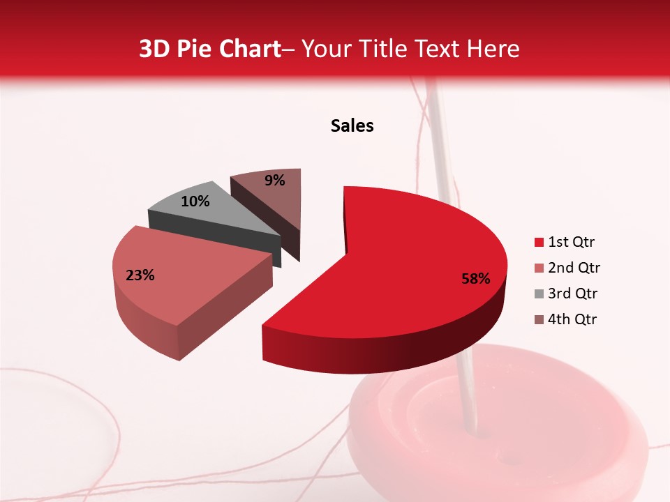 Prick Concepts Needle PowerPoint Template