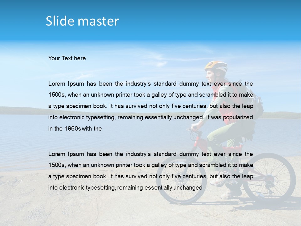 Merida Tfs 500 PowerPoint Template