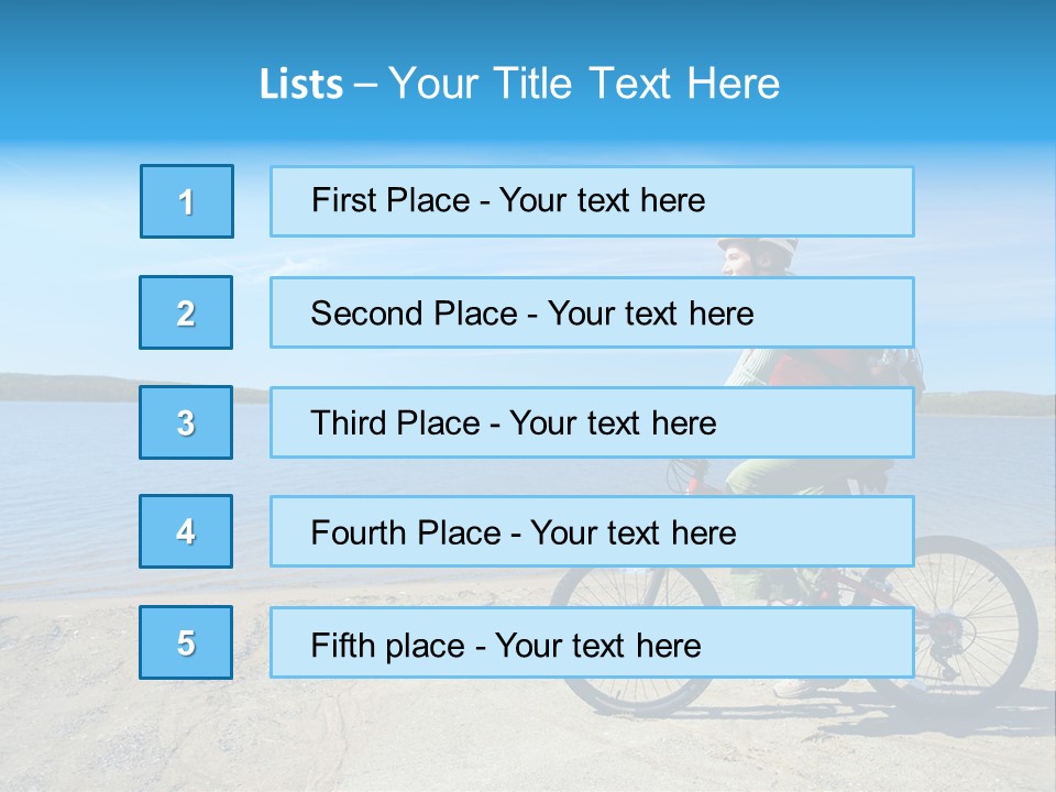 Merida Tfs 500 PowerPoint Template