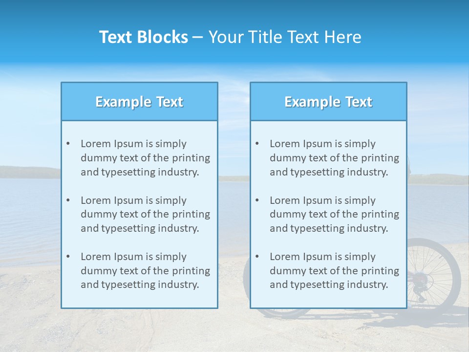 Merida Tfs 500 PowerPoint Template