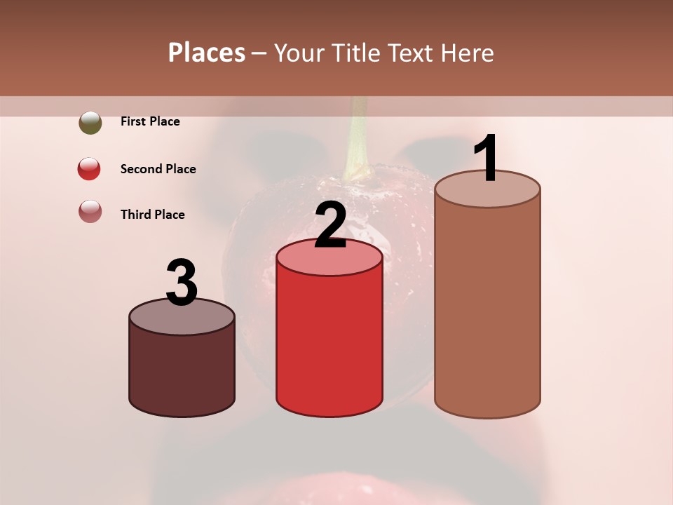 Female Closeup Shiny PowerPoint Template