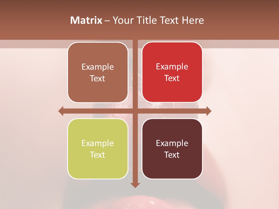 Female Closeup Shiny PowerPoint Template