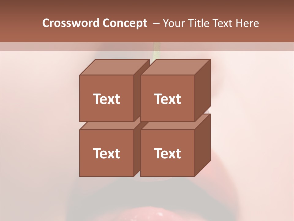 Female Closeup Shiny PowerPoint Template