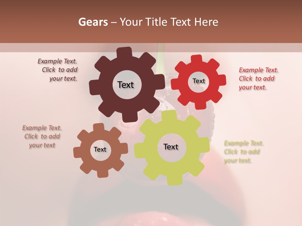 Female Closeup Shiny PowerPoint Template