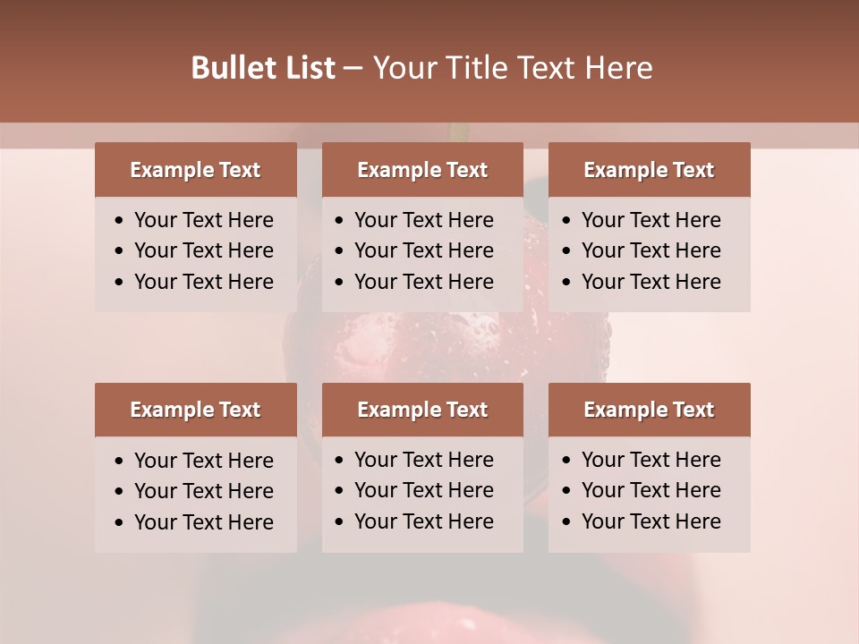 Female Closeup Shiny PowerPoint Template