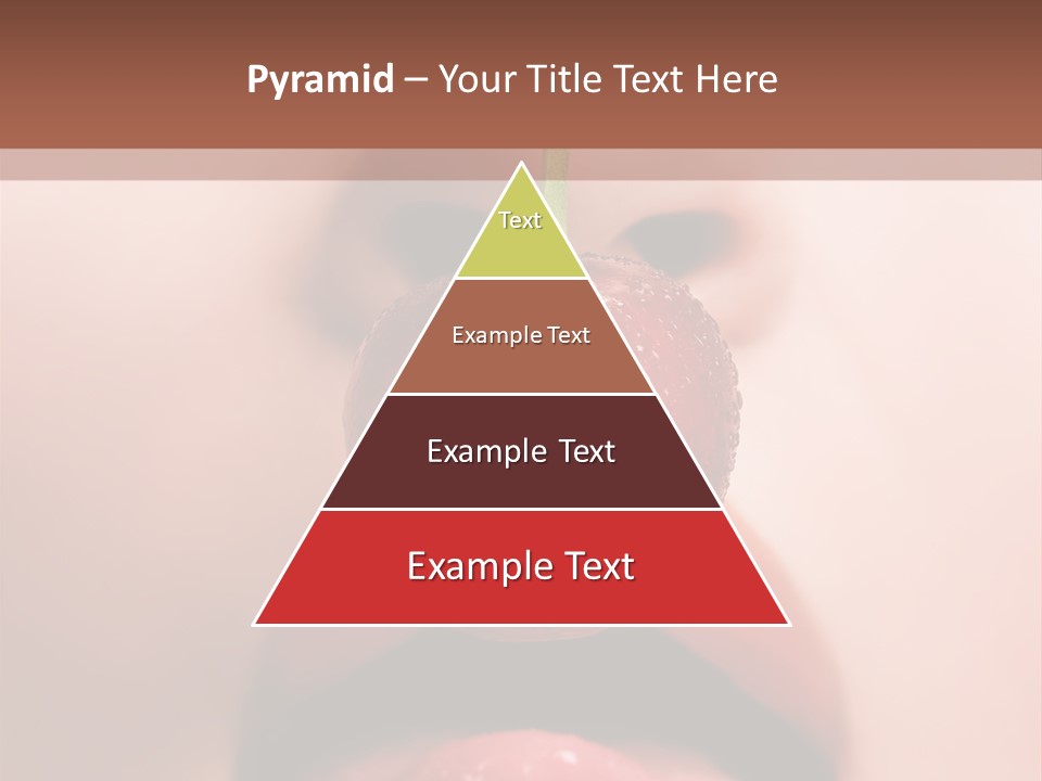 Female Closeup Shiny PowerPoint Template