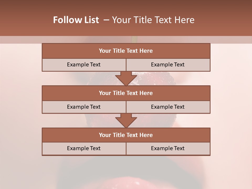 Female Closeup Shiny PowerPoint Template