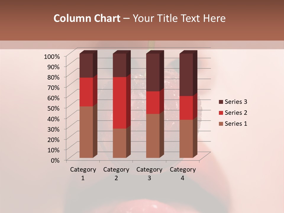 Female Closeup Shiny PowerPoint Template