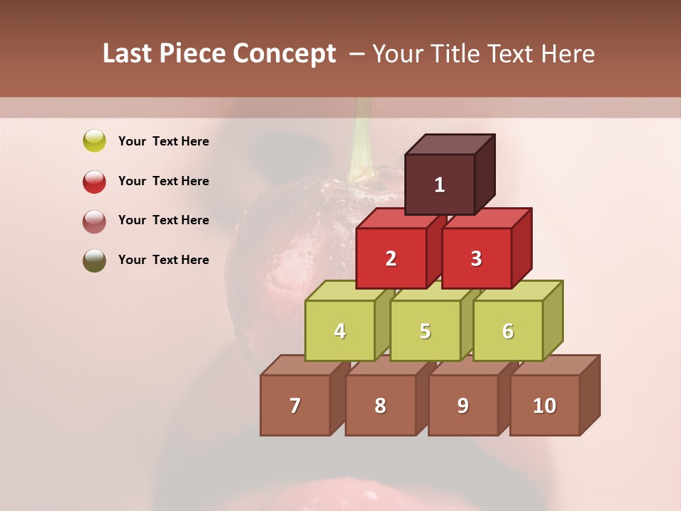 Female Closeup Shiny PowerPoint Template