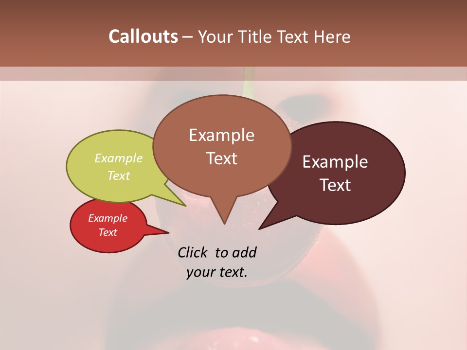 Female Closeup Shiny PowerPoint Template