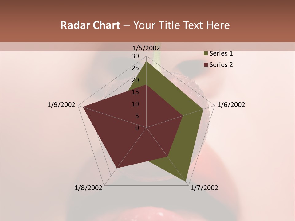 Female Closeup Shiny PowerPoint Template