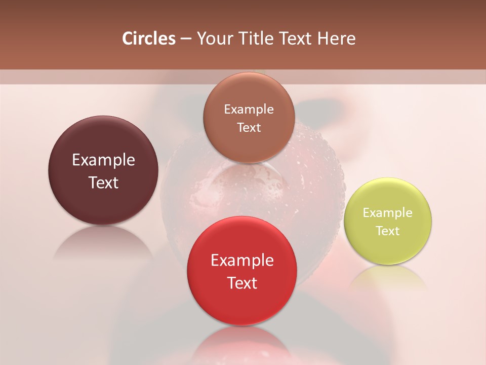 Female Closeup Shiny PowerPoint Template