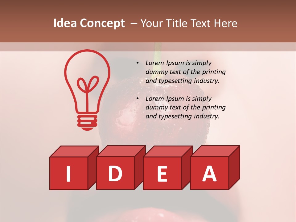 Female Closeup Shiny PowerPoint Template