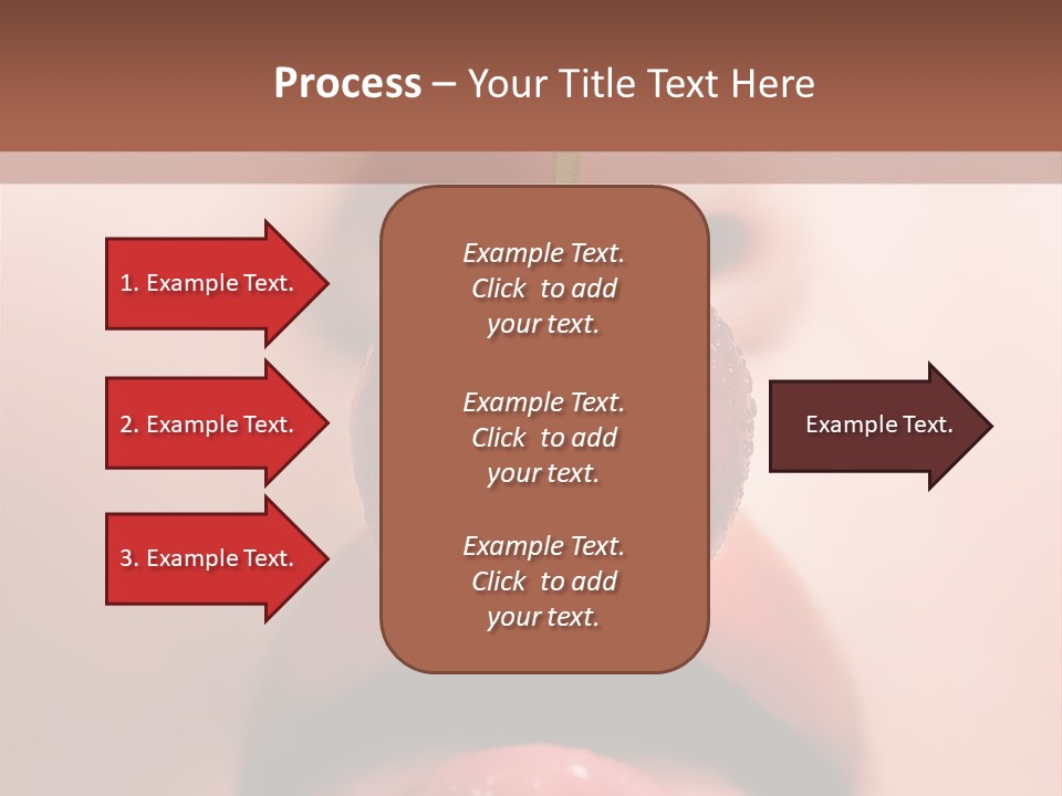 Female Closeup Shiny PowerPoint Template