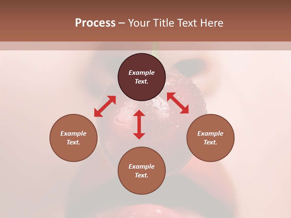 Female Closeup Shiny PowerPoint Template