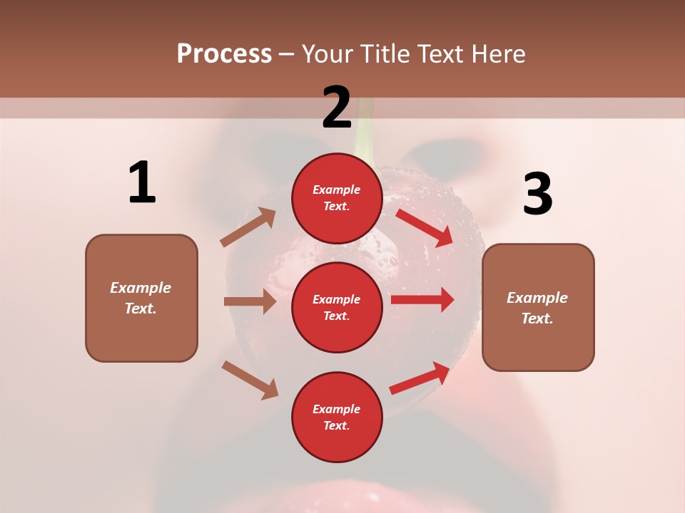 Female Closeup Shiny PowerPoint Template