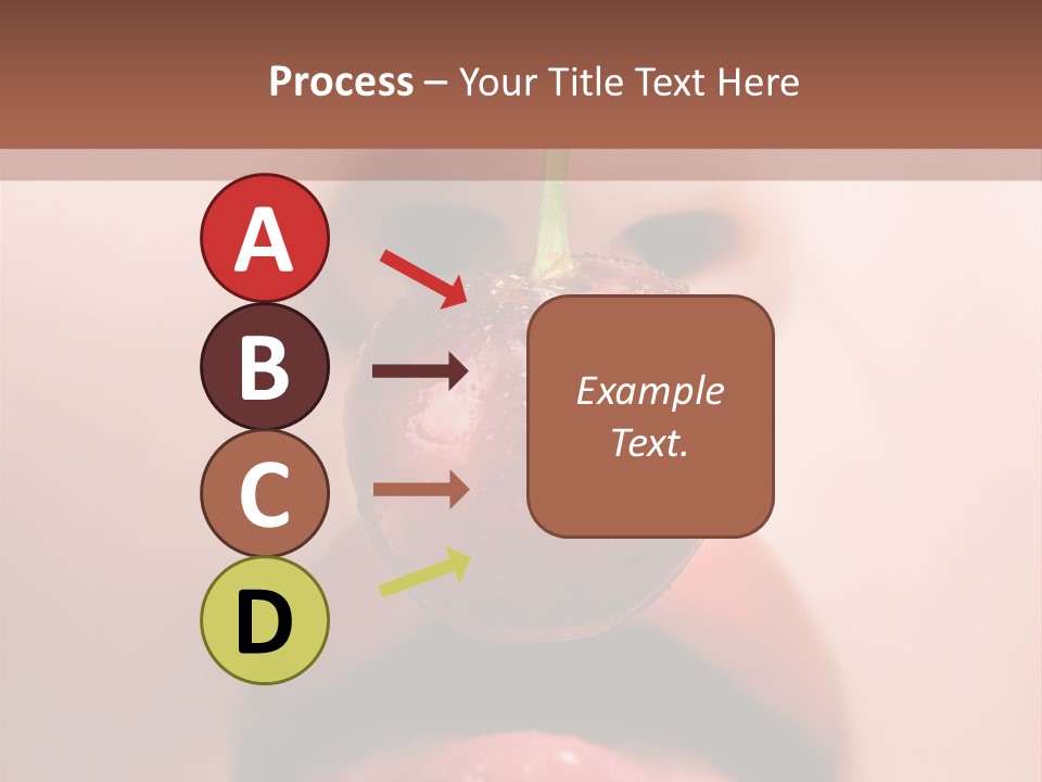 Female Closeup Shiny PowerPoint Template