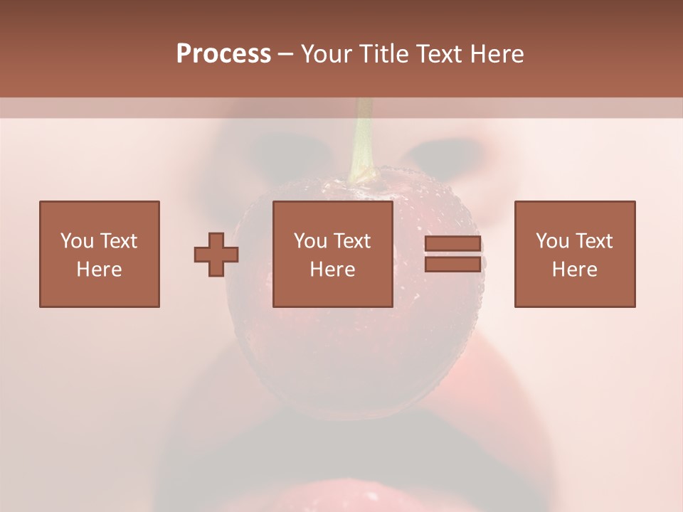 Female Closeup Shiny PowerPoint Template