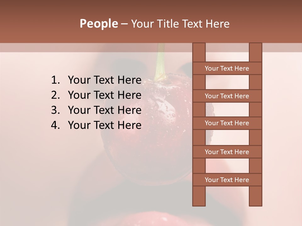 Female Closeup Shiny PowerPoint Template