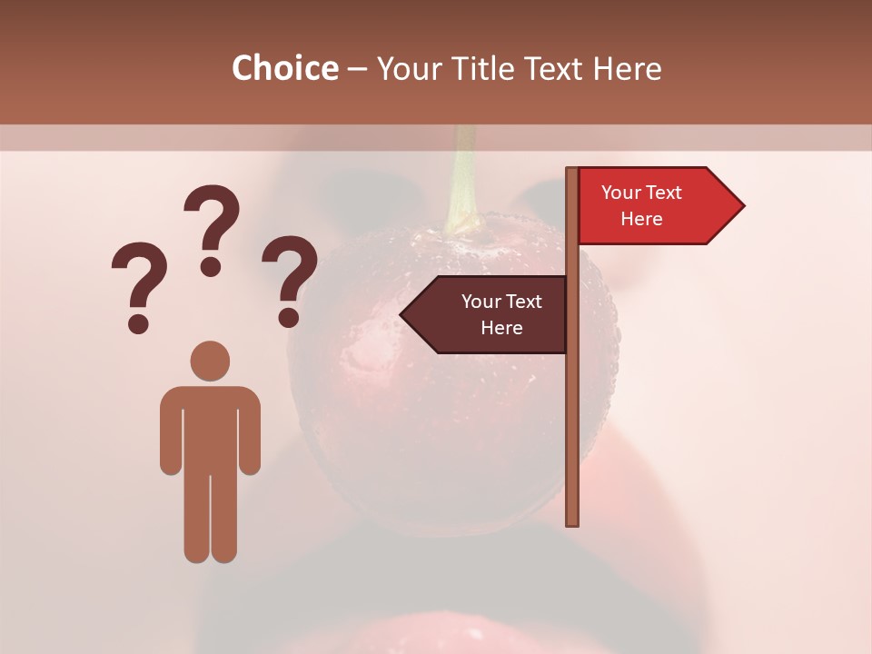 Female Closeup Shiny PowerPoint Template