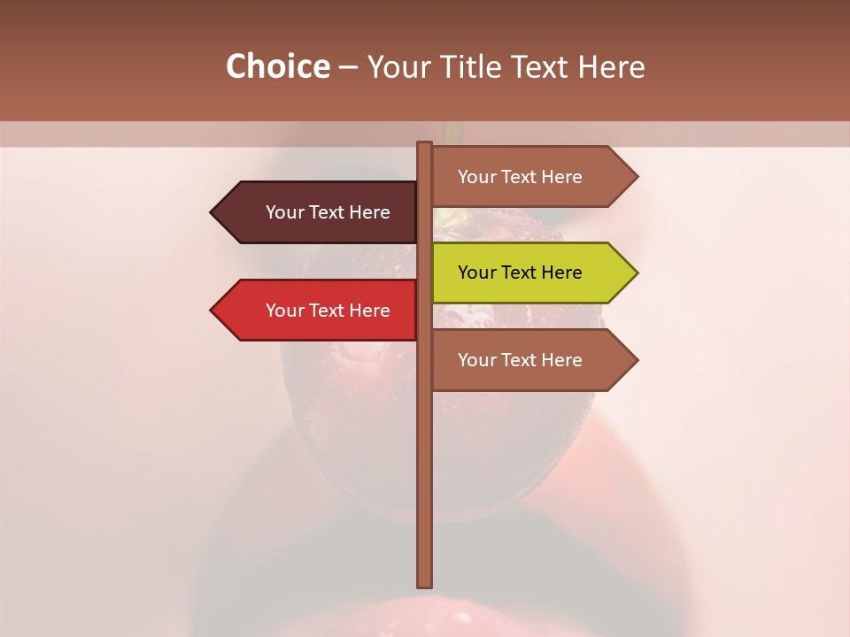 Female Closeup Shiny PowerPoint Template