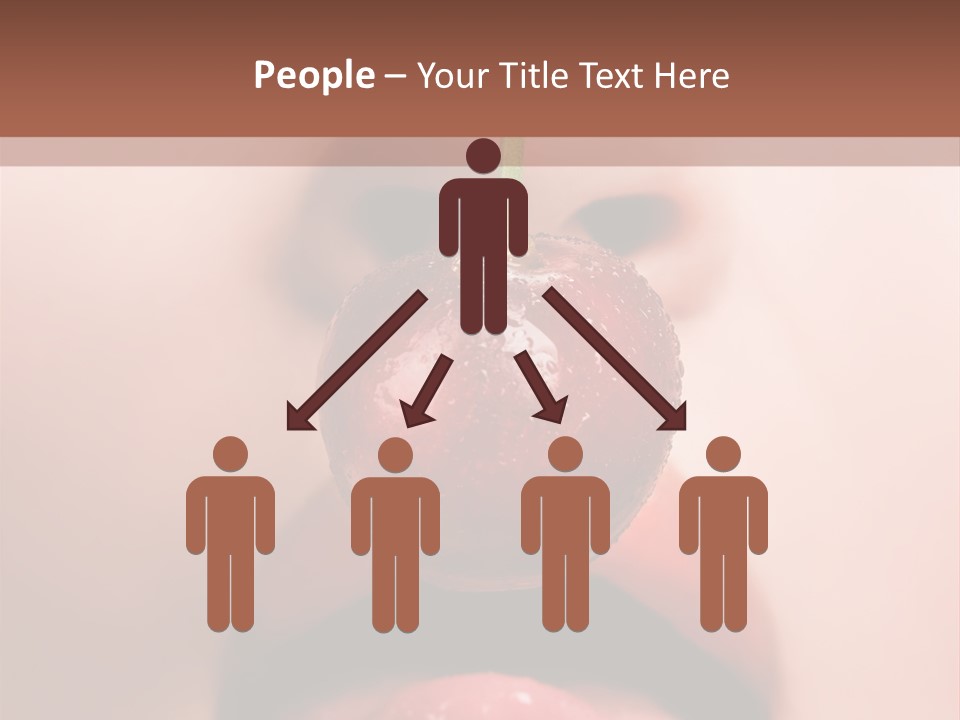 Female Closeup Shiny PowerPoint Template