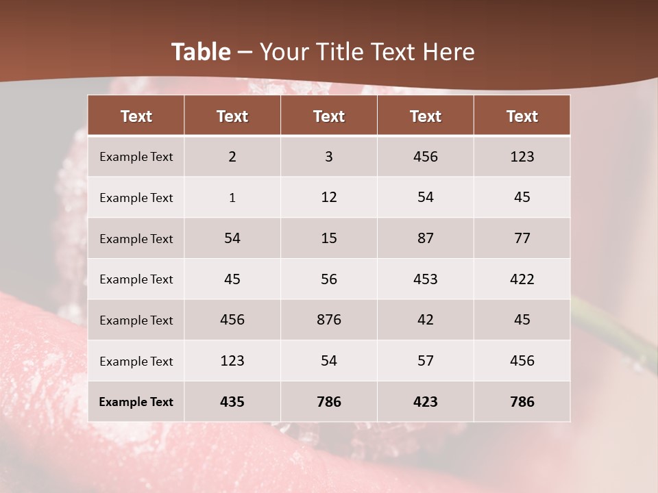 Cherry PowerPoint Template