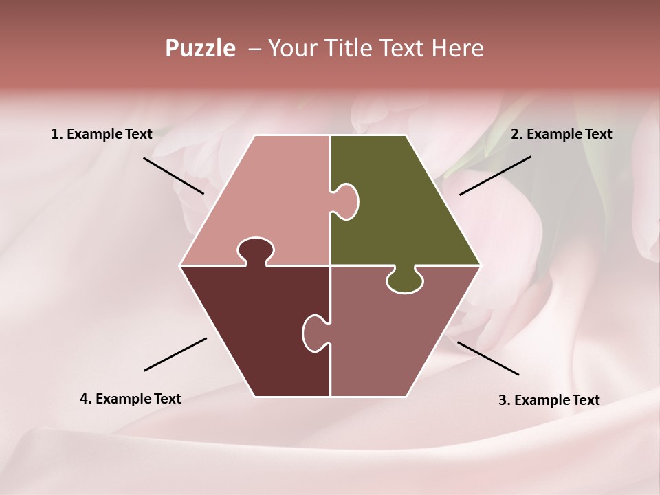 Pink Tulips PowerPoint Template