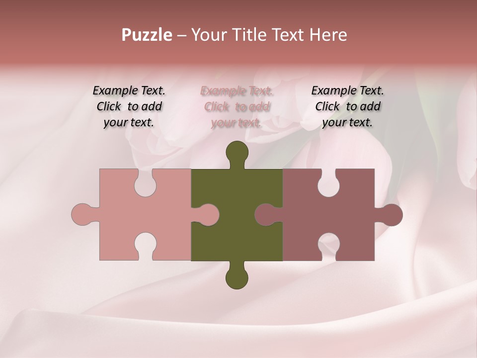 Pink Tulips PowerPoint Template