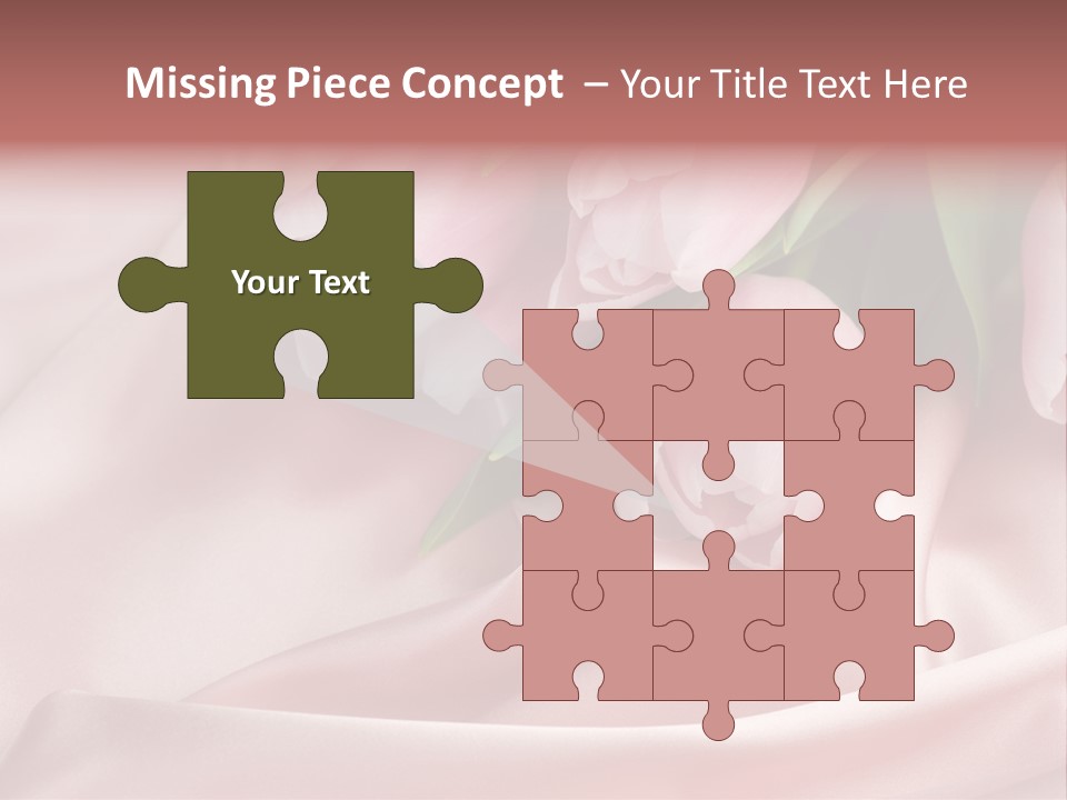 Pink Tulips PowerPoint Template