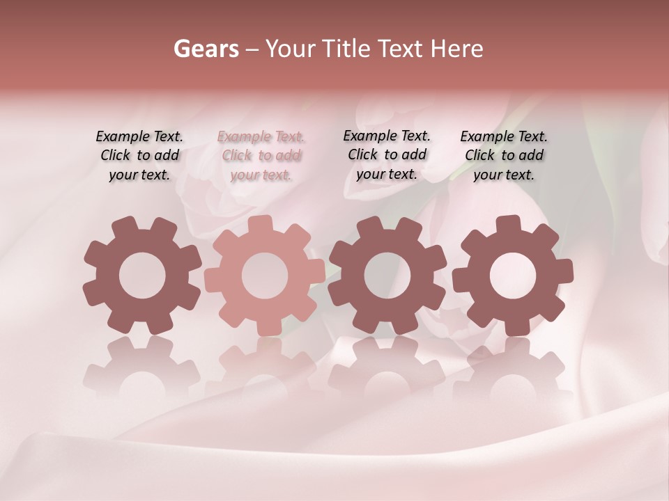 Pink Tulips PowerPoint Template