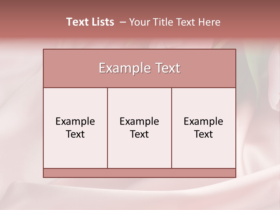 Pink Tulips PowerPoint Template