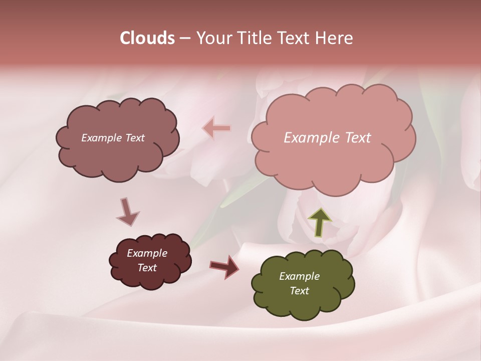 Pink Tulips PowerPoint Template