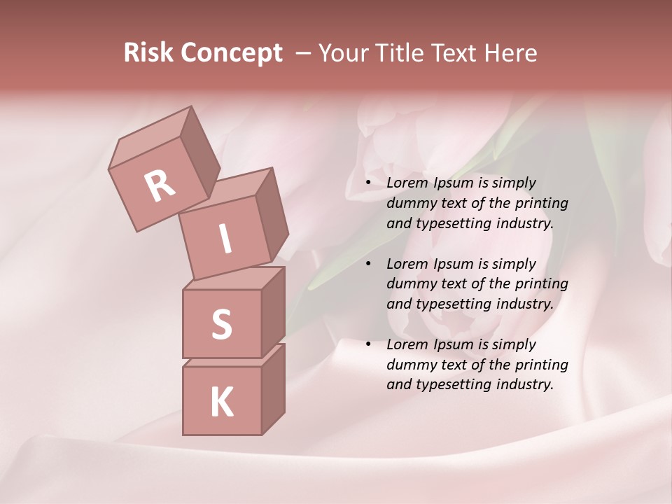 Pink Tulips PowerPoint Template