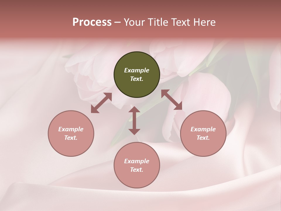 Pink Tulips PowerPoint Template
